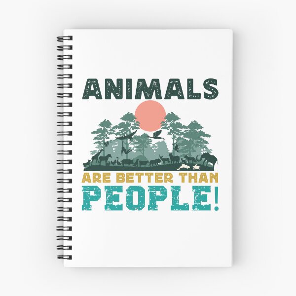 Item preview, Los animales son mejores que las personas designed and sold by LeonaB.
