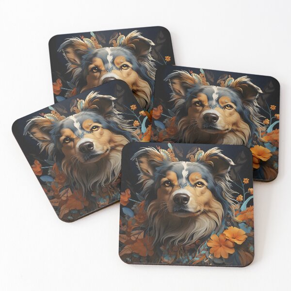 Item preview, Boho Dogo Portrait designed and sold by ConfettiSkyArt.