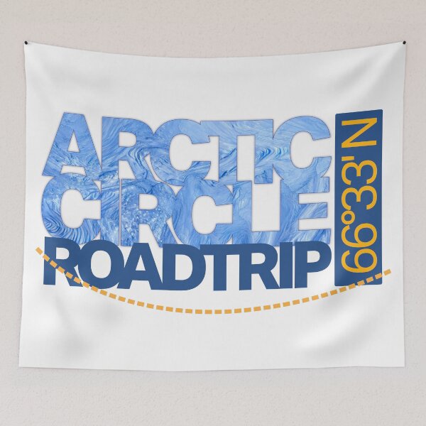 Item preview, Arctic Circle Roadtrip 66°33′ North designed and sold by Inc-Solutions.