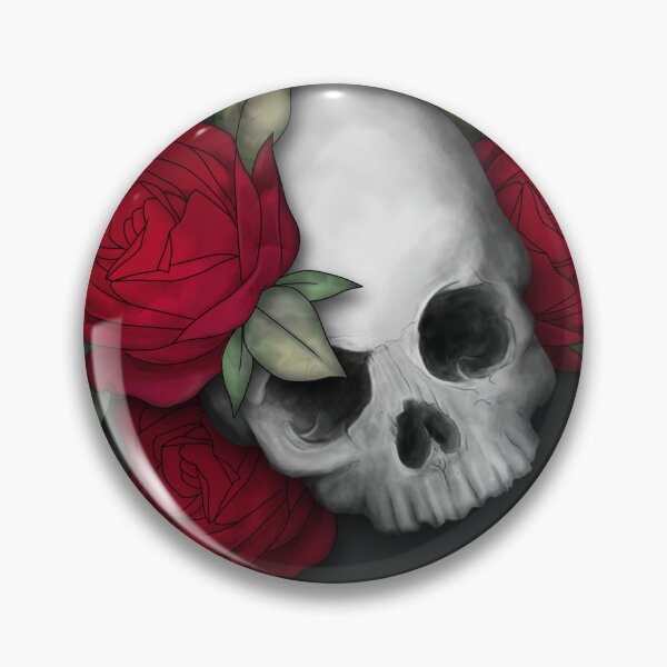 Item preview, Calavera y rosas designed and sold by Into The Void.