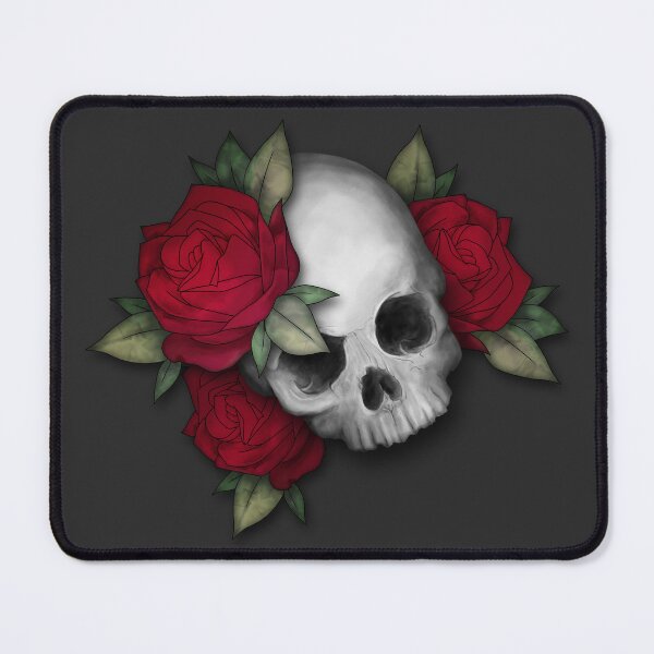 Item preview, Skull and Roses designed and sold by Into The Void.