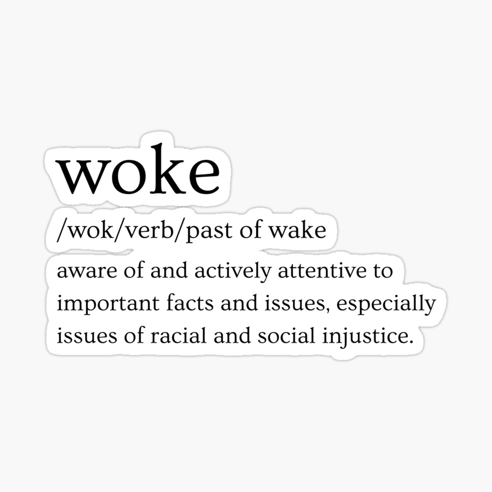 Define Woke Poster