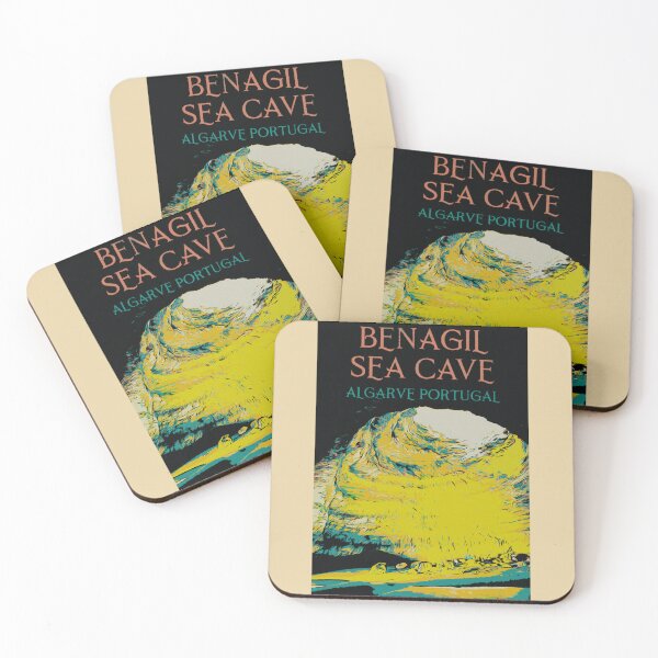 Item preview, Benagil Sea Cave's Illuminated Beauty | Algarve Illustration designed and sold by Lemomo-artworks.