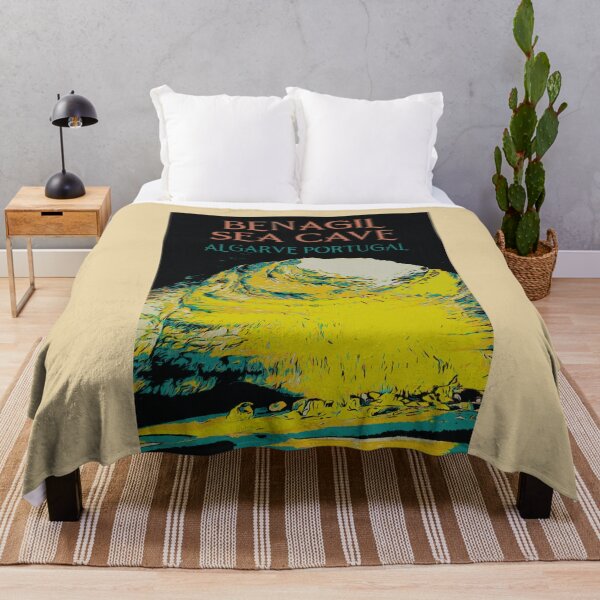 Item preview, Benagil Sea Cave's Illuminated Beauty | Algarve Illustration designed and sold by Lemomo-artworks.