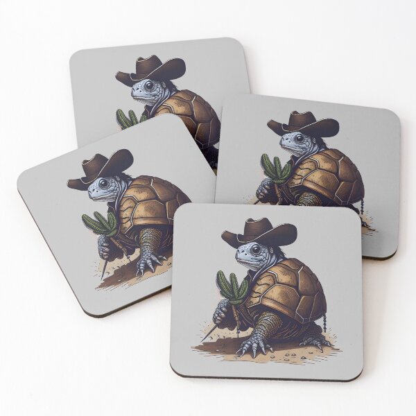 Item preview, Turtle Cowboy in the wildwest  designed and sold by davidbomel-Art.