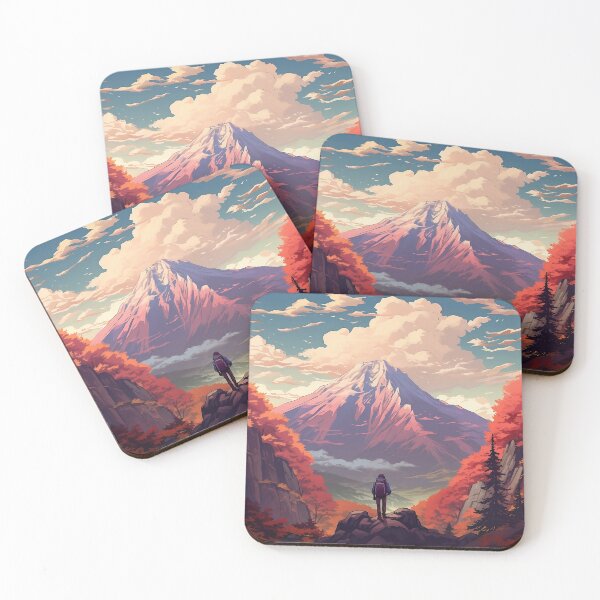 Item preview, Adventurer Before a Mountain  designed and sold by Vainura.