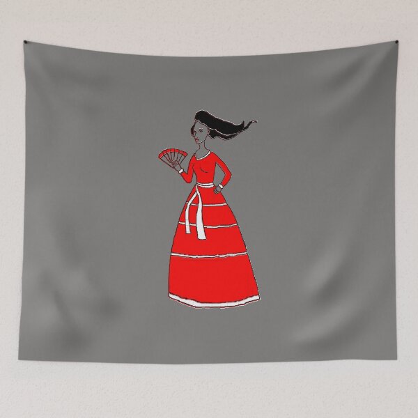 Item preview, pretty woman in red  designed and sold by 4rpixs.