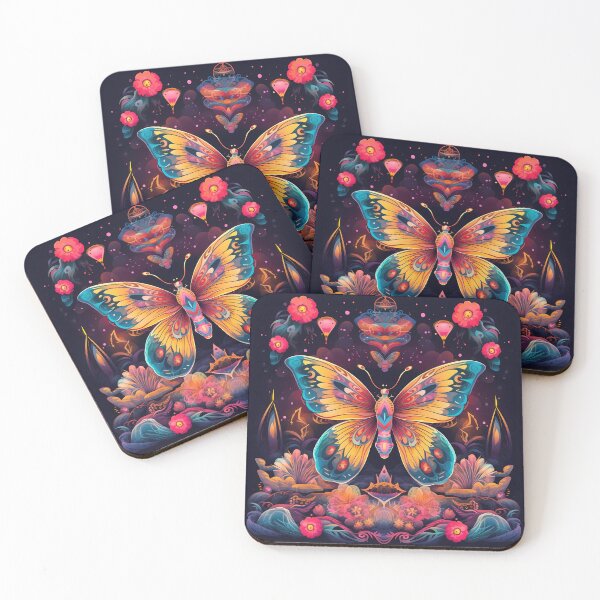 Item preview, "Cosmic Moth Odyssey" designed and sold by Art-Vortex-fr.