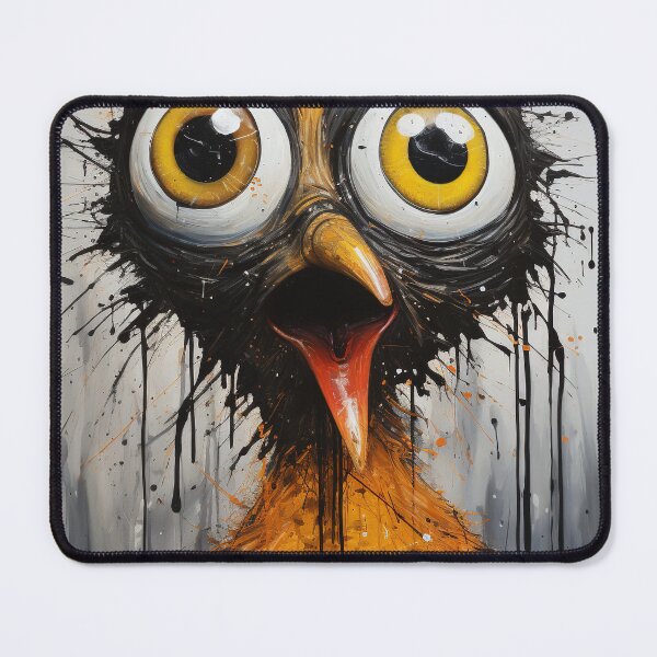 Item preview, Cute Orange Bird Paint Dripping Style designed and sold by SuperSeries.