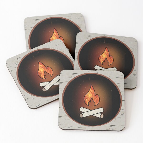 Item preview, Birch Bark Campfire  designed and sold by UnclePickle.