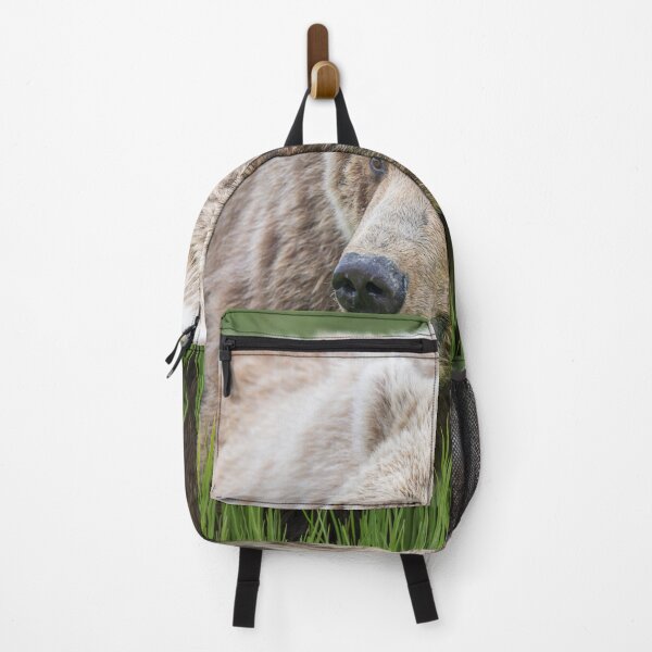 Item preview, Brown Bear in the Grass Alaska designed and sold by PhotoArt by Joan Carroll.
