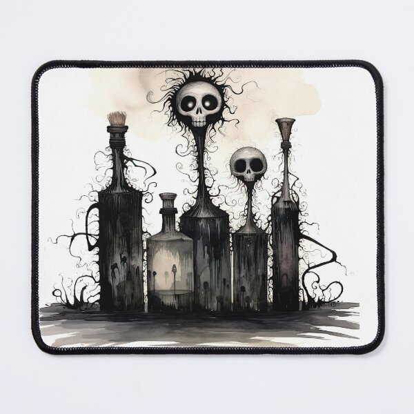 Item preview, Skulls and Bottles: Gothic Still Life designed and sold by Chip Barber.