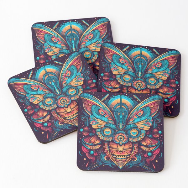 Item preview, "Cosmic Moth Odyssey" designed and sold by Art-Vortex-fr.