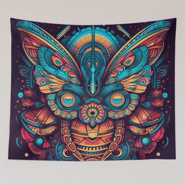 Item preview, "Cosmic Moth Odyssey" designed and sold by Art-Vortex-fr.