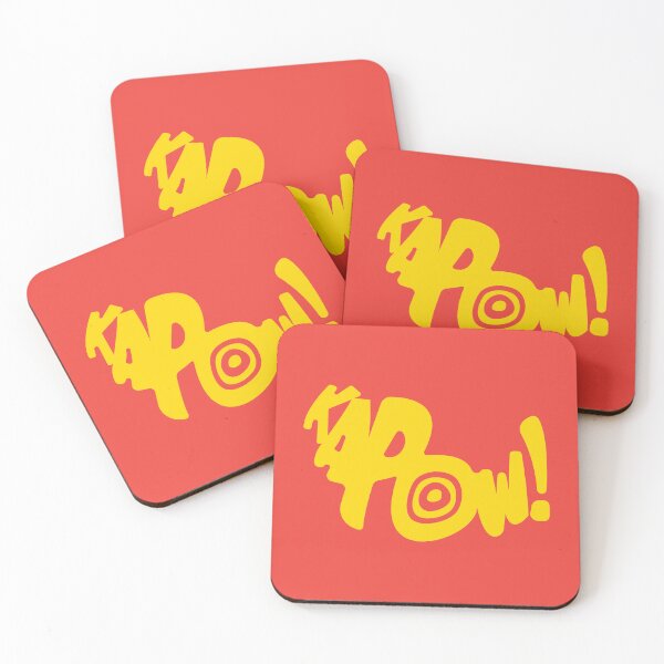 Item preview, Classic Comic Font Speech Bubble KAPOW designed and sold by Charcoalart.