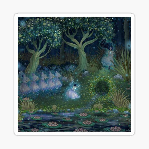 Item preview, Giselle Ballet: Giselle meets the Queen of the Willis designed and sold by ABHolliART.