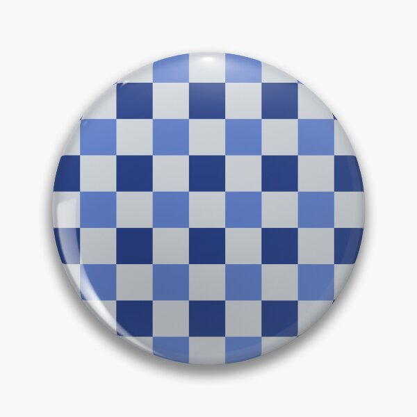 Item preview, Minimalist Checkered Pattern (blue) designed and sold by Design Minds Boutique.