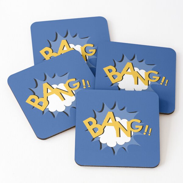 Item preview, Classic Comic Font Speech Bubble BANG designed and sold by Charcoalart.