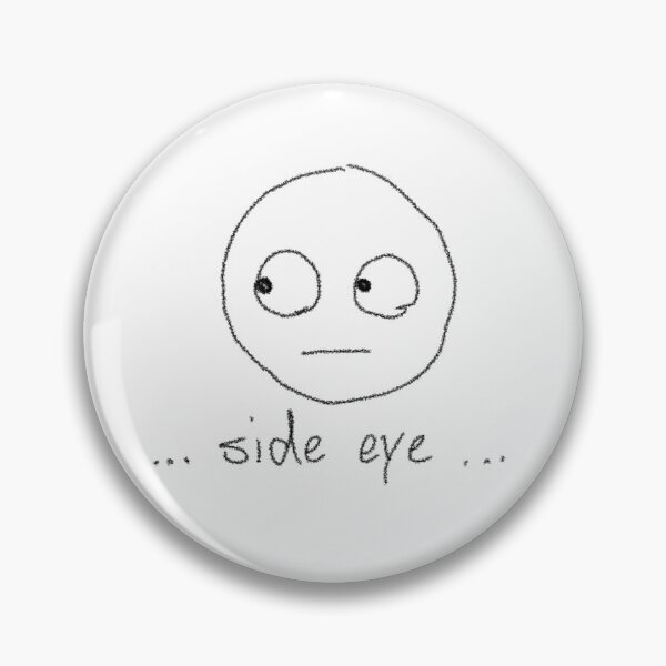 Item preview, Side eye pencil sketch for notes designed and sold by ghostflowerl.