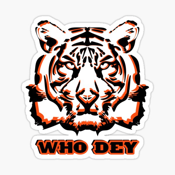 Retro Sailor Cincy Bengal Sticker for Sale by 23odz