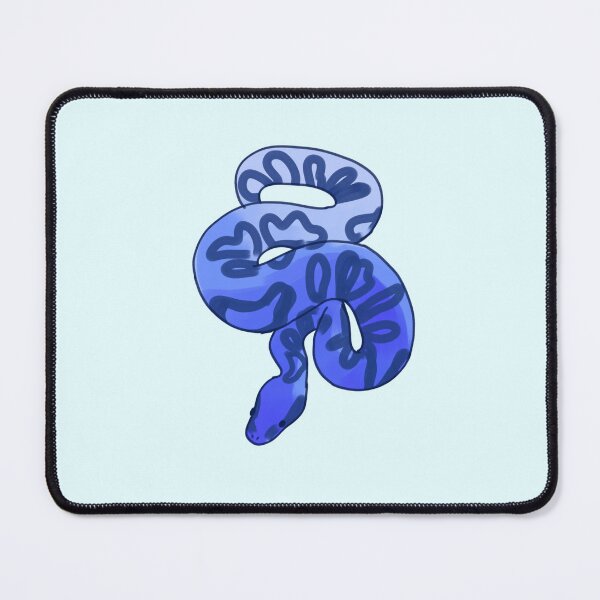 Item preview, Blue snakes illustration designed and sold by Mayarart.