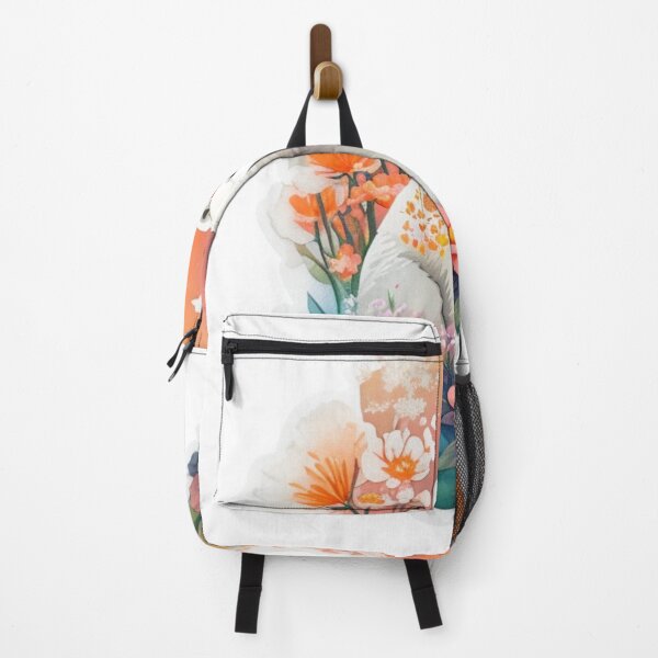 Item preview, Lovely Baby Polar Bear with Watercolor Flowers at night designed and sold by YourNameMatters.