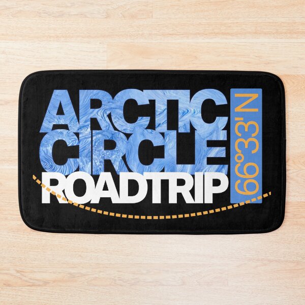 Item preview, Arctic Circle Roadtrip 66°33′ North designed and sold by Inc-Solutions.