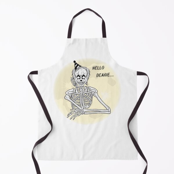 Item preview, Spooky clown skeleton, Hello dearie clown, Halloween skeleton clown designed and sold by Janetlousart.