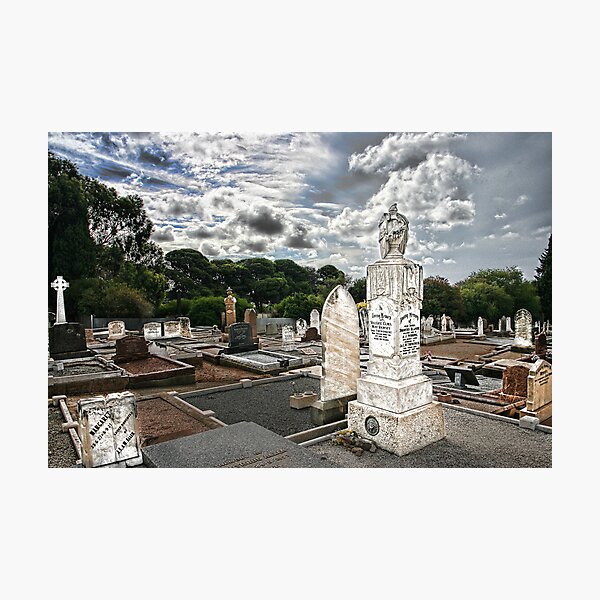 The Graveyard. Photographic Print