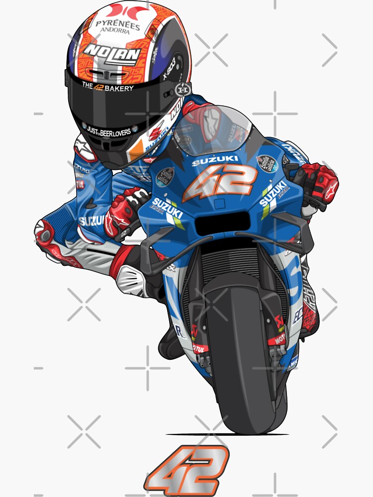 Álex Rins Moto GP compatible sticker kit motorbike