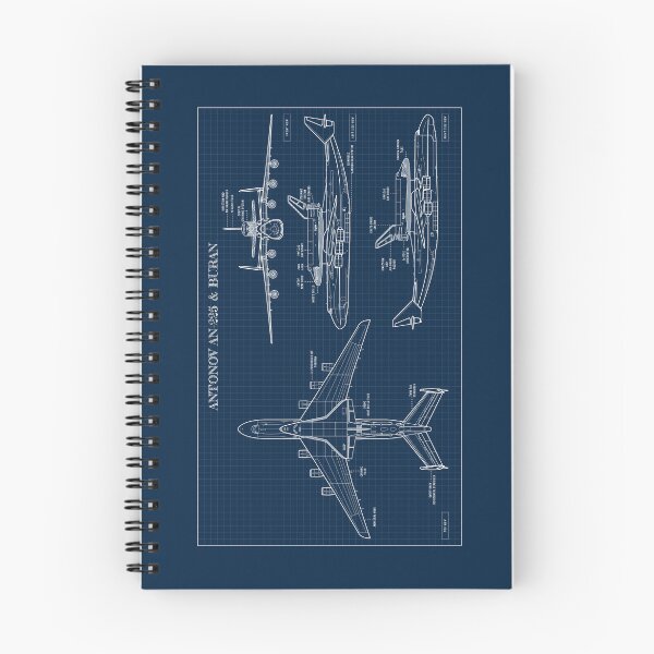 Item preview, Antonov An-225 & Buran  (Navy Blueprint) designed and sold by BGALAXY.