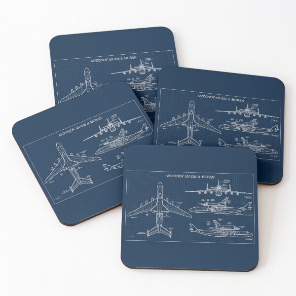 Item preview, Antonov An-225 & Buran  (Navy Blueprint) designed and sold by BGALAXY.