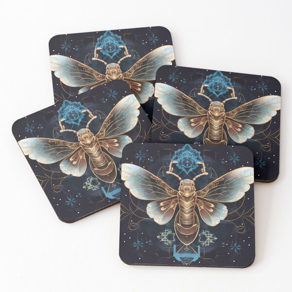 Item preview, "Cosmic Moth Odyssey" designed and sold by Art-Vortex-fr.