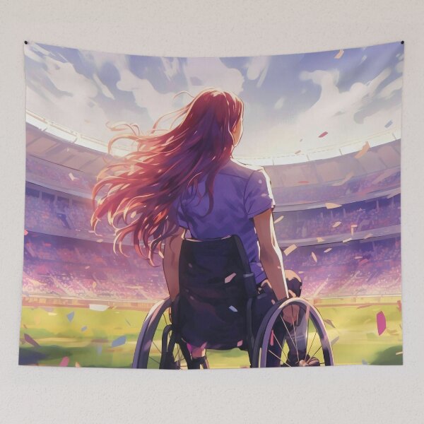 Item preview, Wheels of Determination: A High School Girl's Journey designed and sold by Brendon987.