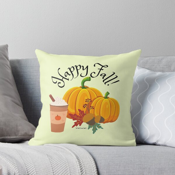 Item preview, Happy Fall Pumpkins and Pumpkin Spice Latte designed and sold by DarkGreenSoul.