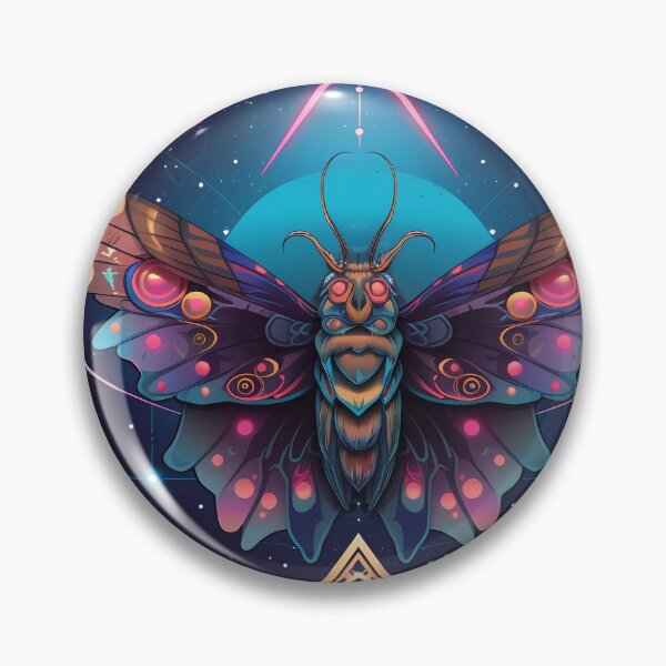 Item preview, "Cosmic Moth Odyssey" designed and sold by Art-Vortex-fr.