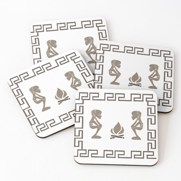 Item preview, African abstract art ethnic tribal design designed and sold by Alexaltay.