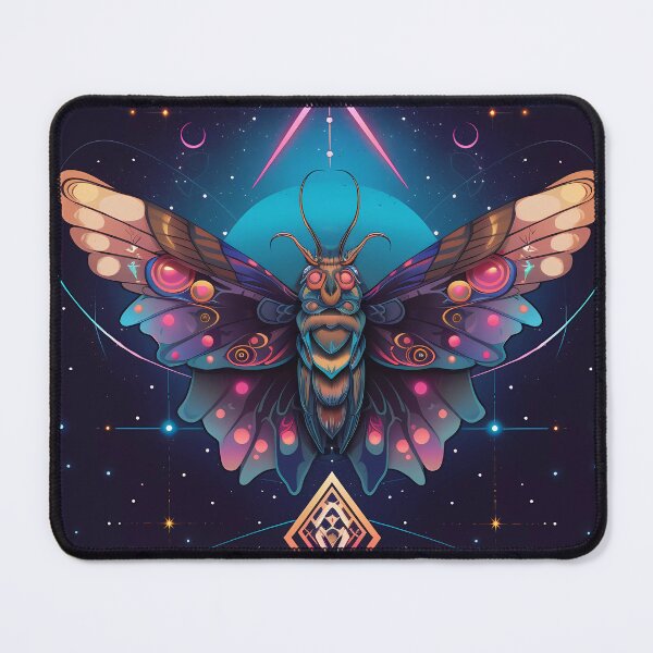 Item preview, "Cosmic Moth Odyssey" designed and sold by Art-Vortex-fr.