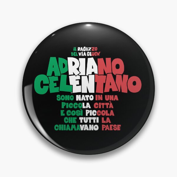 Item preview, Adriano Celentano - il ragazzo del via gluck designed and sold by Boogosh.