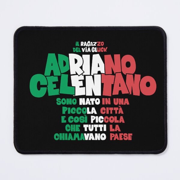 Item preview, Adriano Celentano - il ragazzo del via gluck designed and sold by Boogosh.