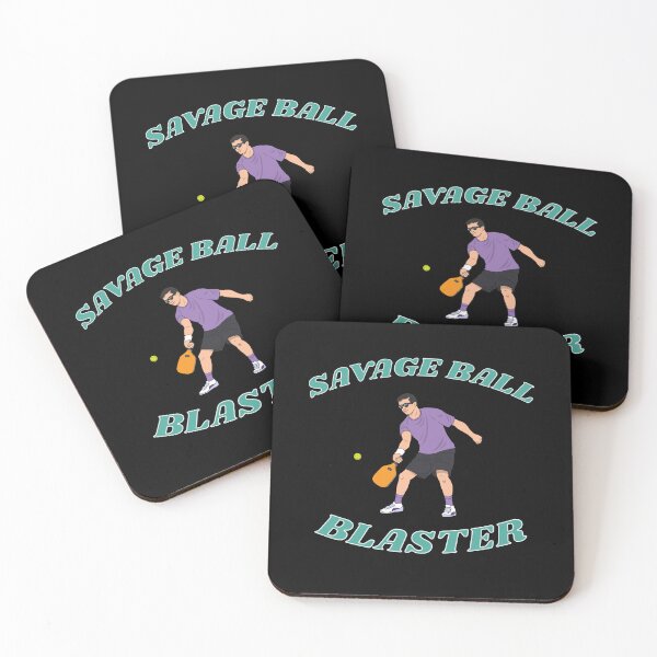 Item preview, Savage Ball Blaster Funny Mens Pickleball Gift designed and sold by LADistrictGarb.