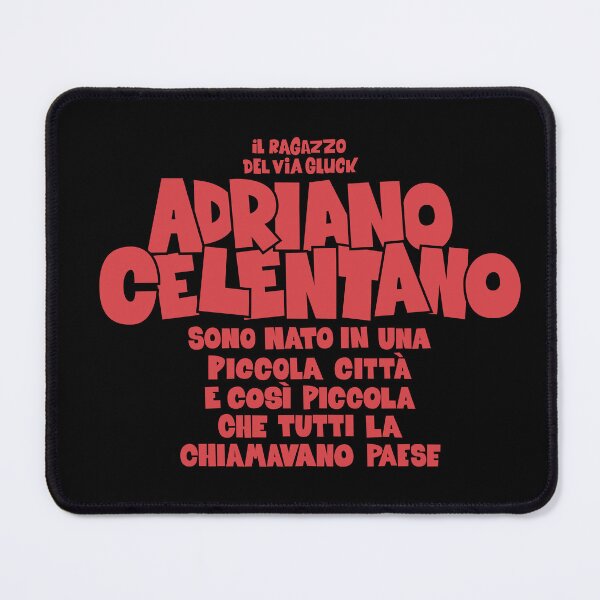 Item preview, Adriano Celentano - il ragazzo del via gluck designed and sold by Boogosh.