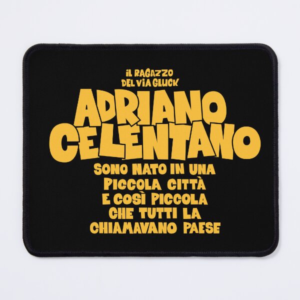 Item preview, Adriano Celentano - il ragazzo del via gluck designed and sold by Boogosh.