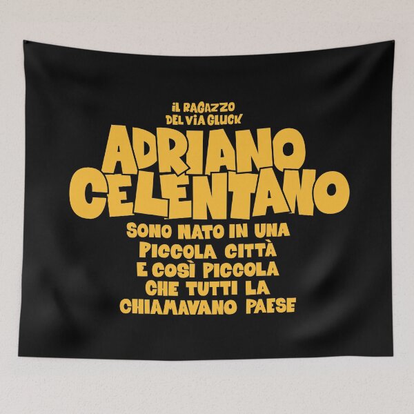 Item preview, Adriano Celentano - il ragazzo del via gluck designed and sold by Boogosh.