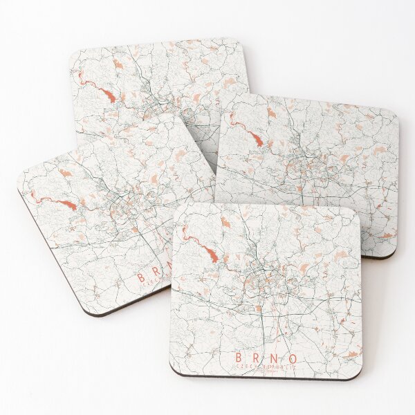 Item preview, Brno City Map of Czech Republic - Bohemian designed and sold by deMAP.