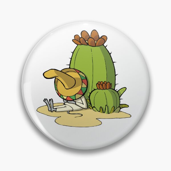 Item preview, cactus with a napping mouse sepia designed and sold by Guillaume Desbiolles.