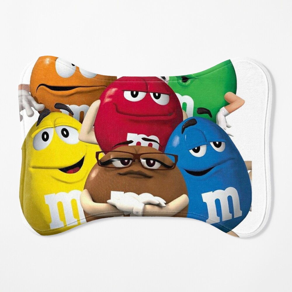 funny m m Green - m and ms Throw Pillow for Sale by Grsifeart