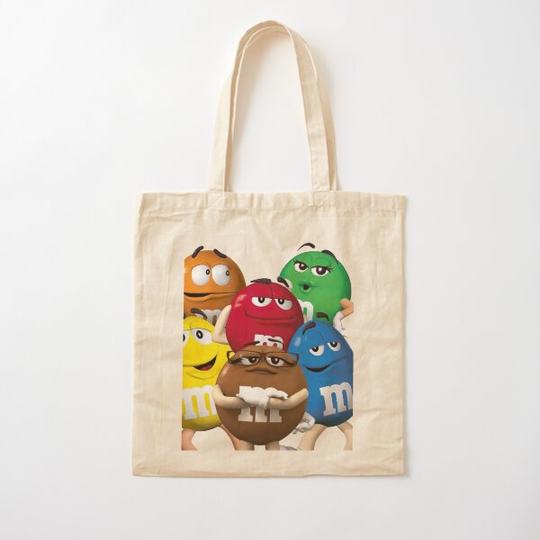 M&M Shopping Tote Reusable & Recycled All Character Bag Blue, Brown, Green,  Red, Orange, Yellow: Buy Online at Best Price in UAE 