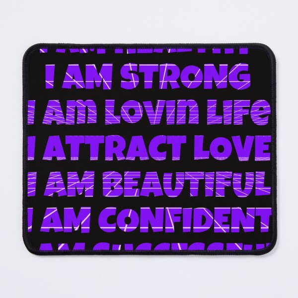 Item preview, Self-Love Statements: The 'I Am' Uplifting Tee designed and sold by Brand Uno Studio.
