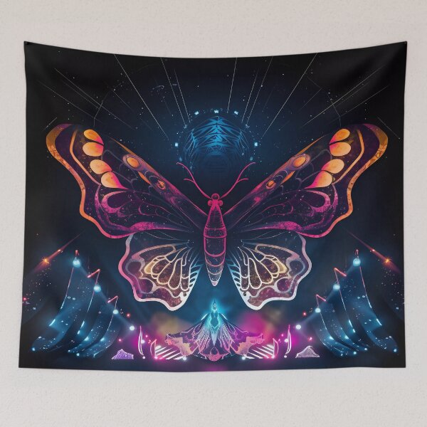 Item preview, "Cosmic Moth Odyssey" designed and sold by Art-Vortex-fr.